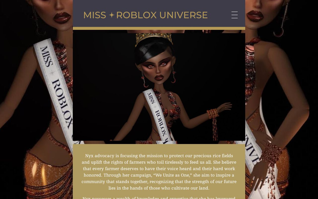 Miss Roblox Universe